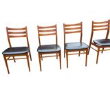 4 Scandinavian chairs from the 1960s