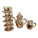 Coffee service Lascaux cave André Quiron Bruno zoomorphic