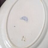 Pair of earthenware dishes from the Nouvelles Galeries, Marly model