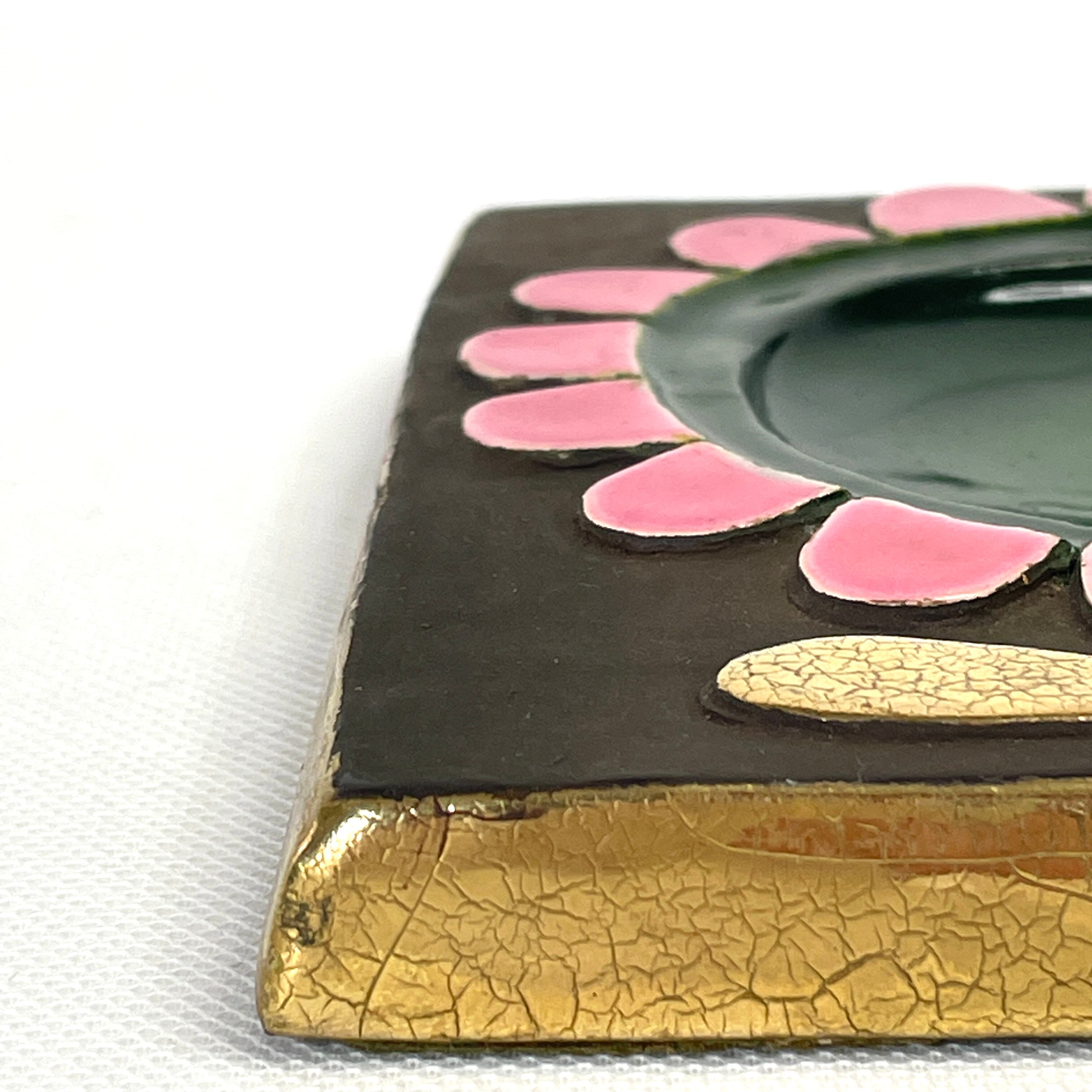 Rare Empty Baguier ceramic pocket by Mithé Espelt, 1975