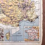 Map of France population density 1929