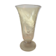 Amber tulip vase