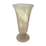 Vase tulipe ambré