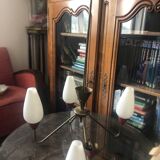 4-light chandelier from the 50s