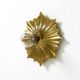 1960s Space Age Star Design Wall or Ceiling Lamps in Bronze