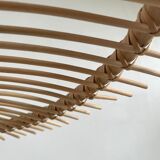 Suspension rattan saucer iron frame D:120 H:60