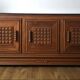 Rare French buffet "Pointe de Diamant" – Antique cabinetmaking work
