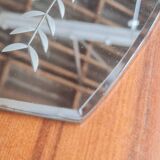 Art deco beveled mirror