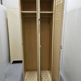 Old double metal workshop locker room