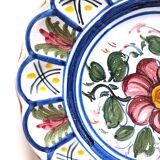 Decorative plate to hang, Italian earthenware