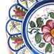 Decorative plate to hang, Italian earthenware