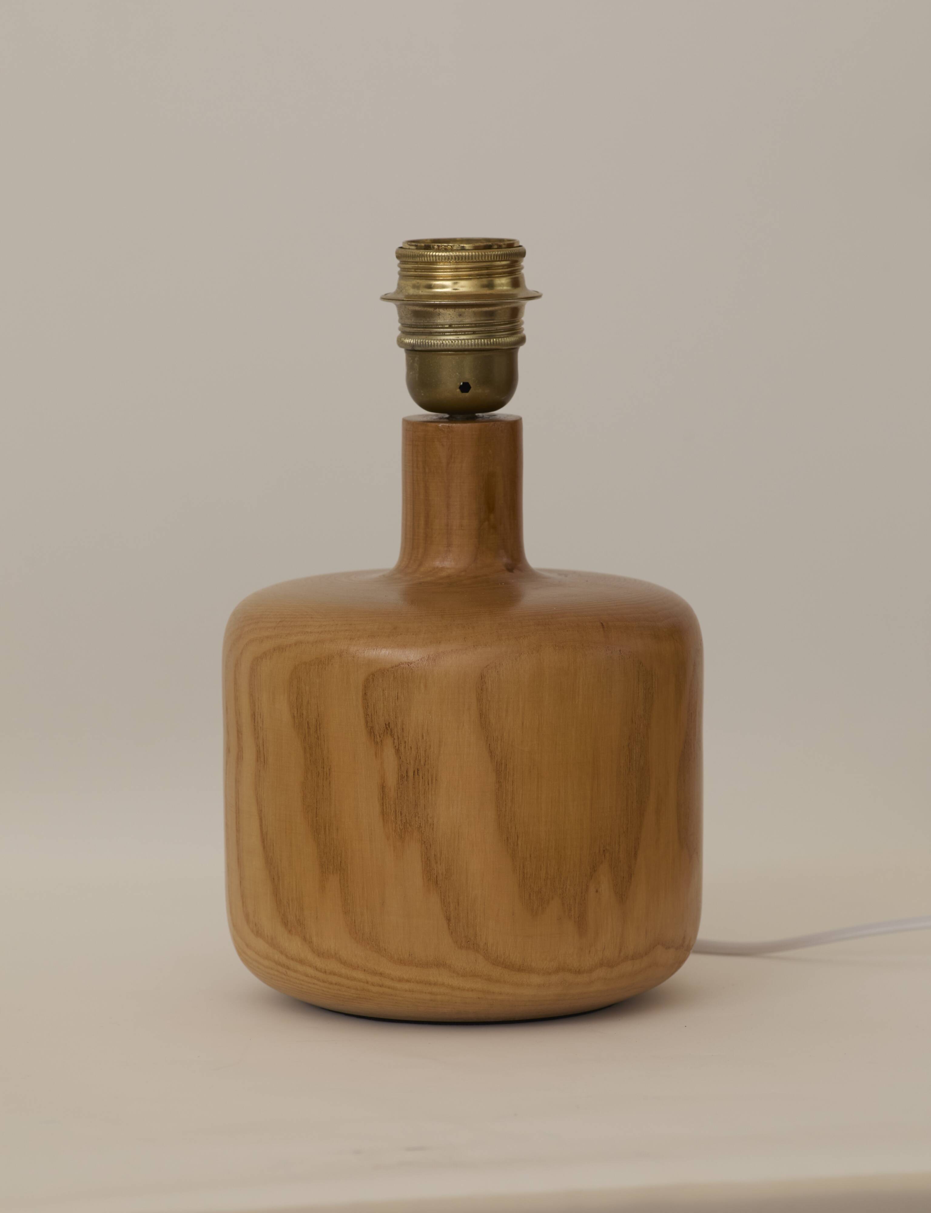 Solid wood lamp #01 by Charlotte Perriand for Les Arcs vintage Circa