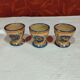 lot of 3 old earthenware shells from Quimper - Henriot