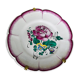 Assiette ancienne XVIIIe décor floral