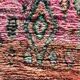 Moroccan Berber carpet Boujad pink made to measure – Colourful handcrafted carpet in l