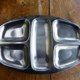 Set 18/10 stainless, has compartments vintage 1970