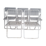 5 foldable chairs Emu Rio vintage ep 1970