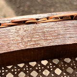 6 chairs bistro old cannage