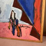 Painting by Moroccan artist Krich Nezar