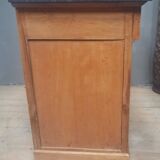 Nineteenth-century commode with marble top.