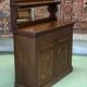 English walnut buffet from the 1930s