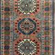 Tapis kazak turc 270x166 cm, tapis vintage, grand tissé à la main tribal 2526