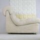 Chair "Space Age" in unbleached wool, France, circa 1970