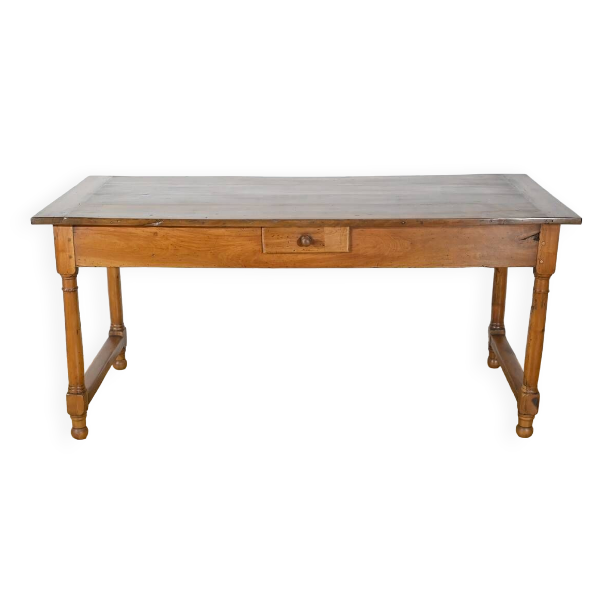 Property Farm Table in Cherry, Louis XIV style – Early 19th century