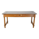 Property Farm Table in Cherry, Louis XIV style – Early 19th century