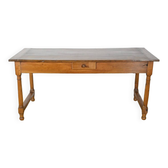 Property Farm Table in Cherry, Louis XIV style – Early 19th century