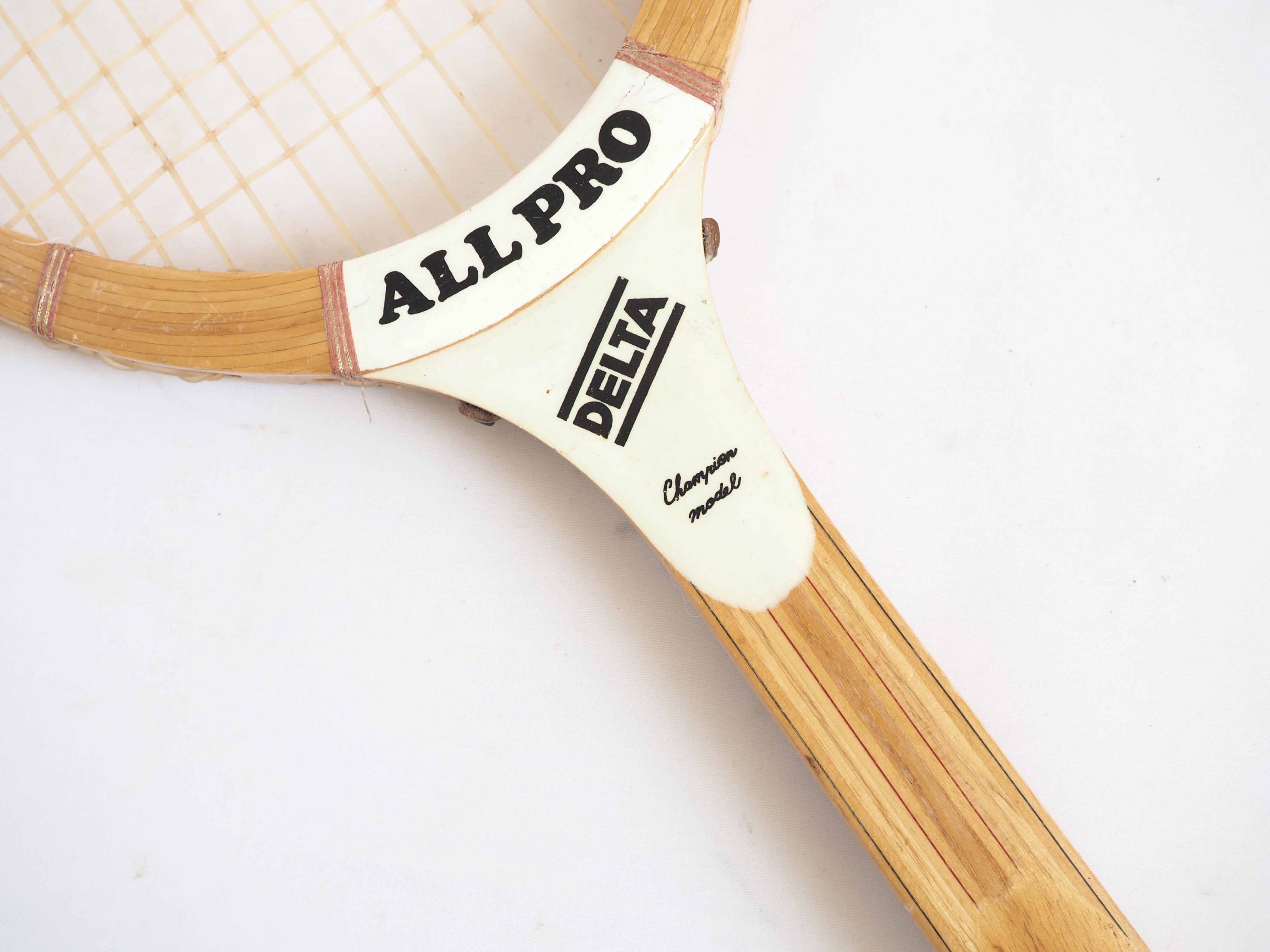 Old all pro tennis racket