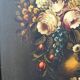 Canvas XL framed flowers 19th