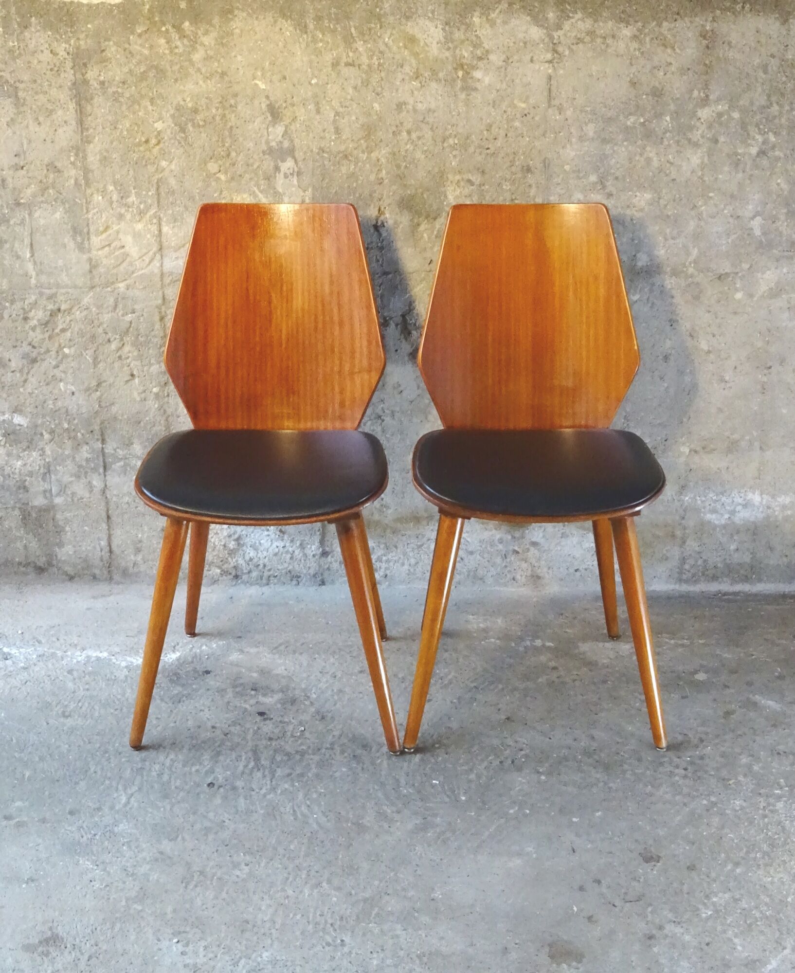 2 baumann chairs 800 Max Bill 1970