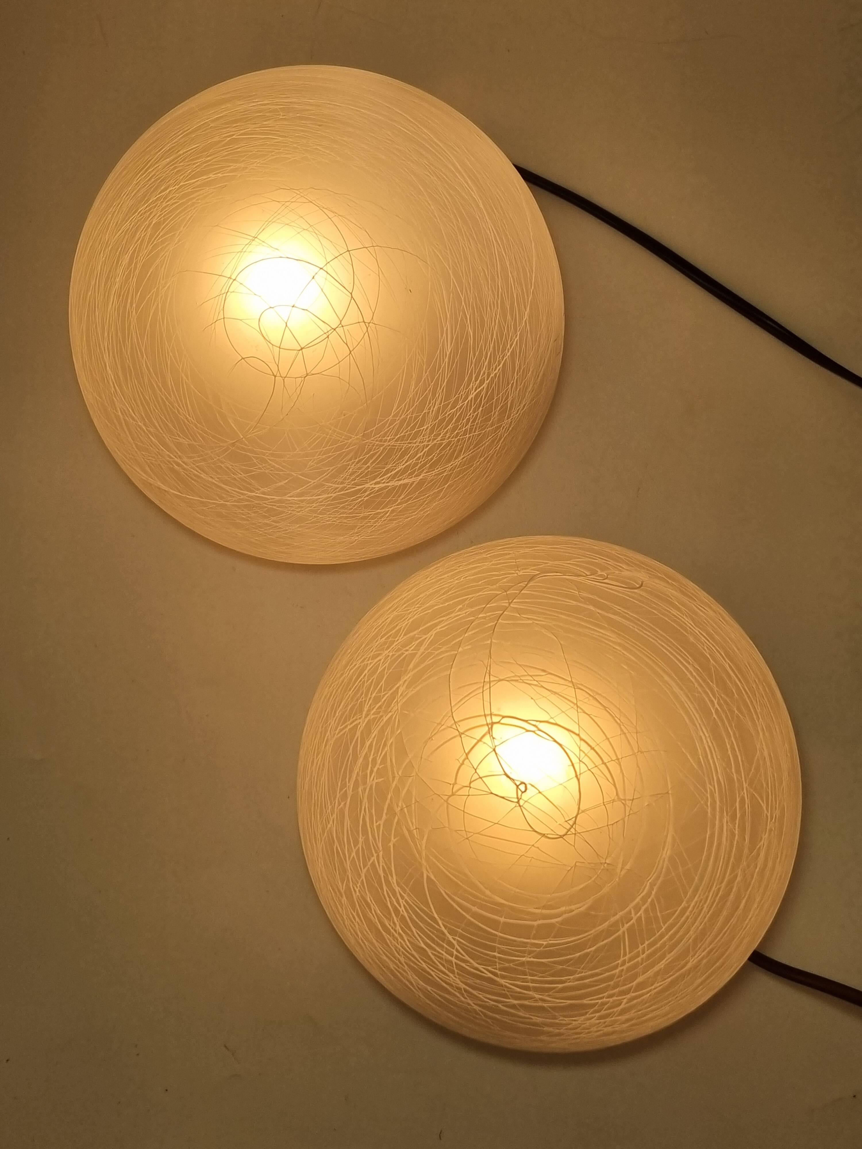 Paire de plafonniers