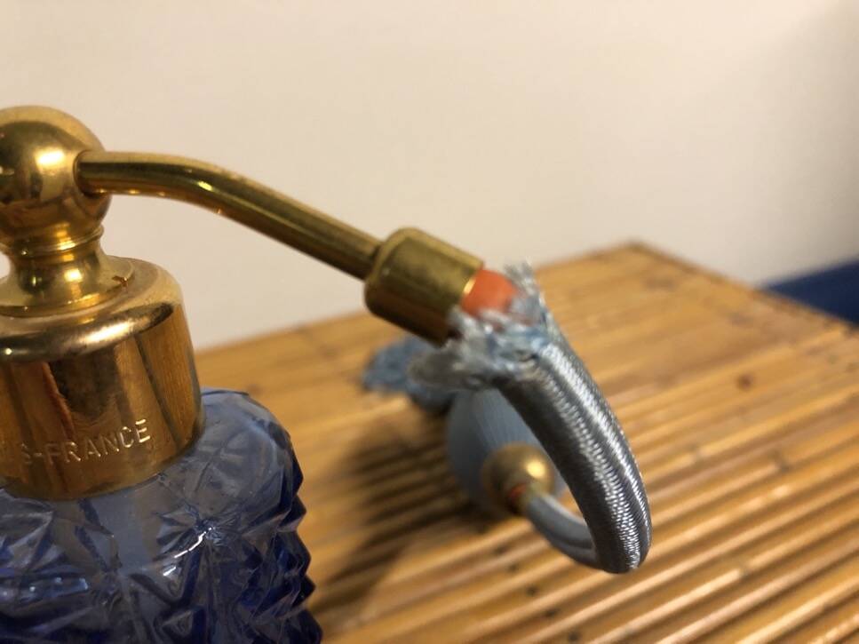 Vaporisateur à parfum bleu Orset