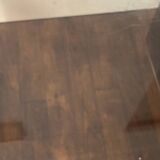 Smoked plexiglass coffee table