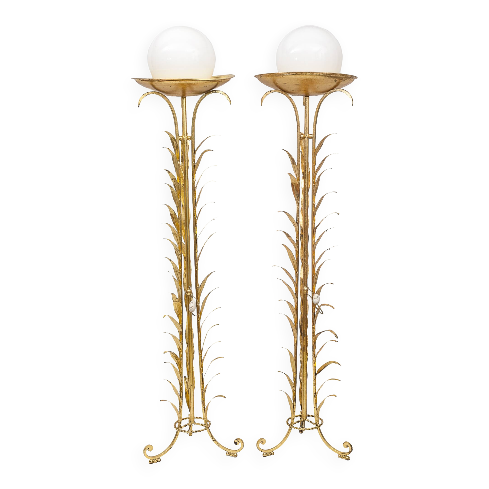 Set de 2 lampadaires Art Déco