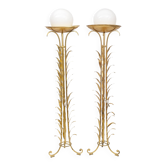 Set de 2 lampadaires Art Déco