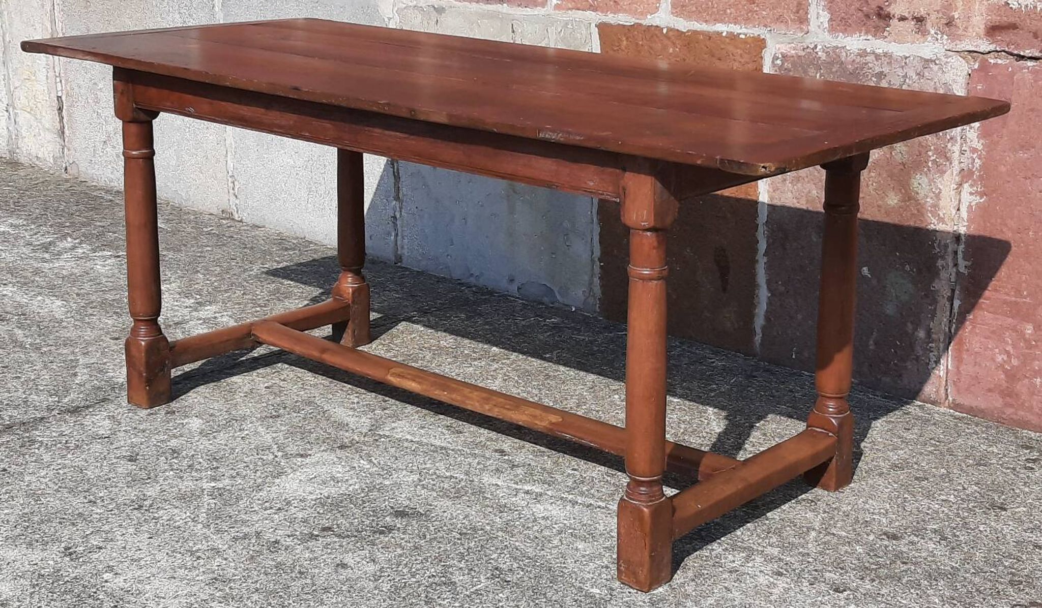 Table de ferme ancienne (175 x 71 cm.)