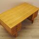 Oak desk, Danish design, 1960s, designer: Henning Kjærnulf