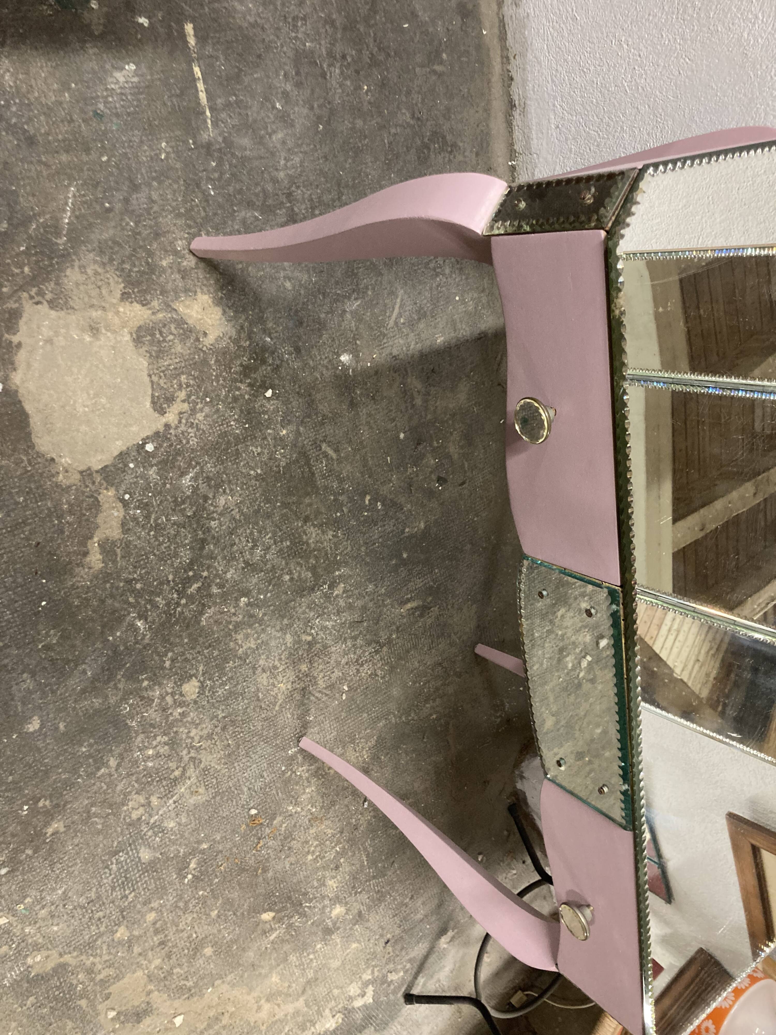 Venetian dressing table mirrors 1950 restored