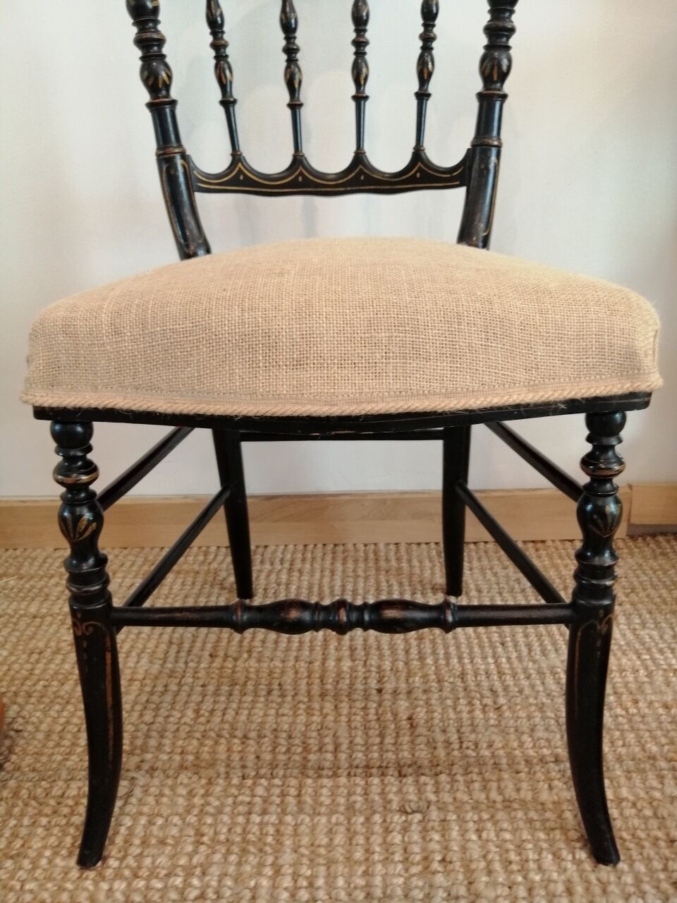 Chair Napoleon III period 19th.