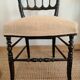 Chair Napoleon III period 19th.