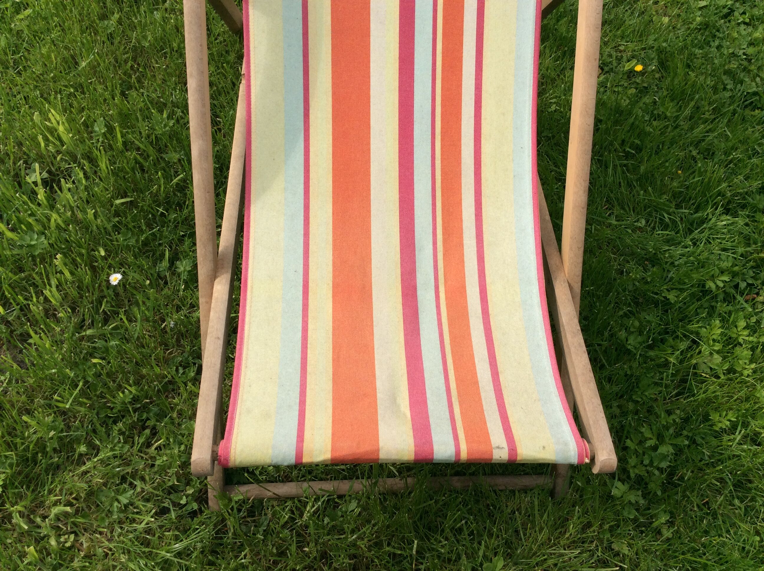 Vintage lounge garden chair of the 60s