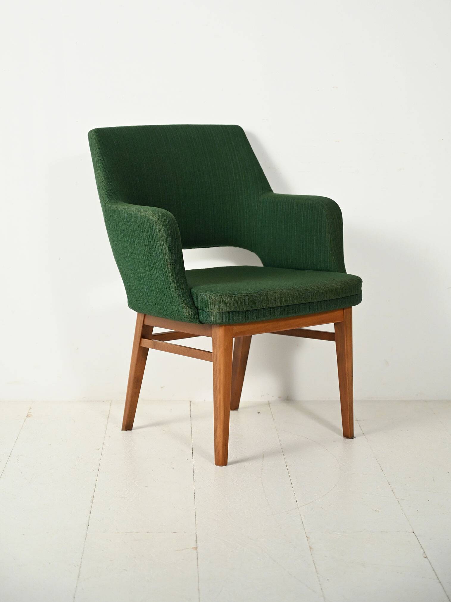 Oslosund armchair by Kinnarps in forest green, 1950s