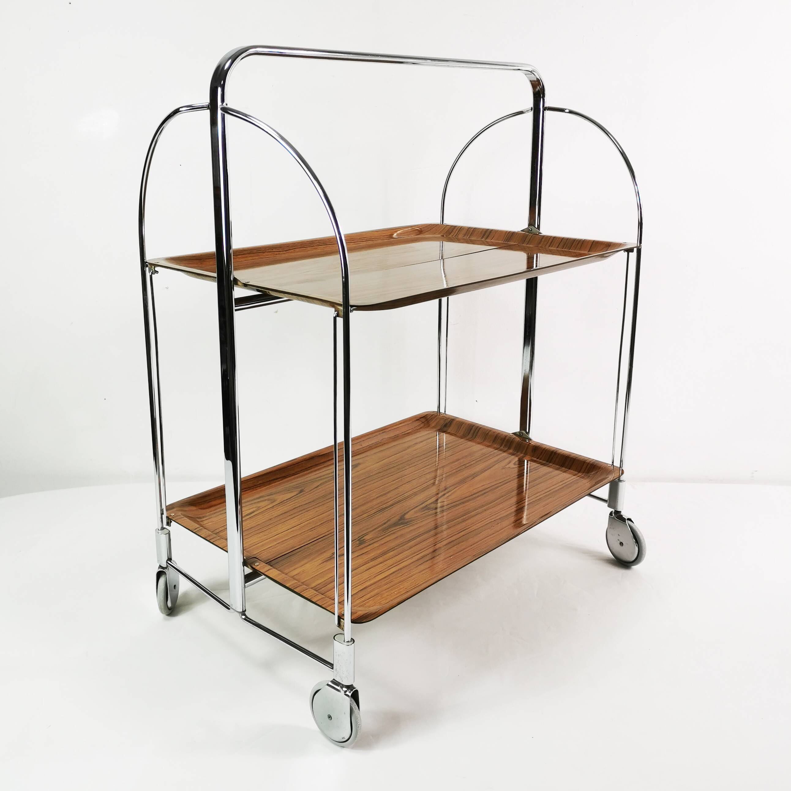 Foldable, mobile Bauhaus bar, Germany 1970s