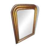 Louis Philippe mirror in gilded wood, 19th century - 88 cm