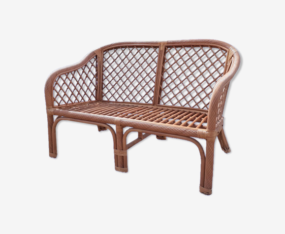 Banquette en rotin