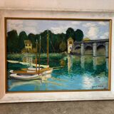 Bateau sur un fleuve