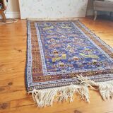 Handmade Persian rug, 100% wool, 113x219cm